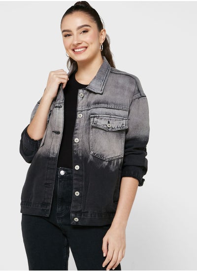 Buy Ombre Denim Jacket in UAE