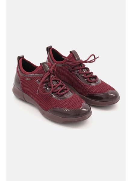 اشتري Women Nebula X B Lace Up Casual Shoes, Maroon في السعودية