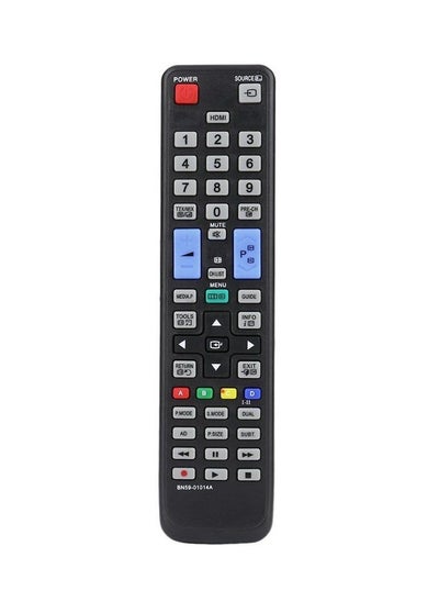 اشتري Universal Smart TV Remote Control Replacement For Samsung Black في الامارات