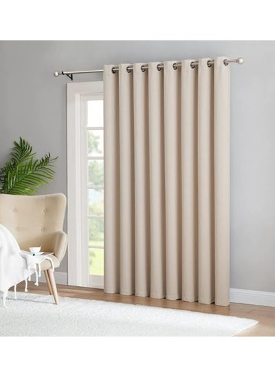 Buy Intex Curtains House Luxury Blackout Curtains-Steel Grommets-Thermal Insulated Fabric-For Room Darkness in Egypt