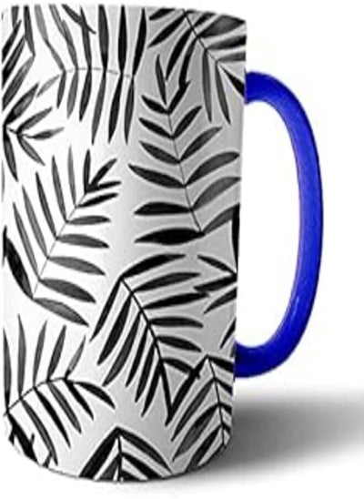 اشتري Printed Multicolor Mug - Blue Handle, 24092021.0006 في مصر