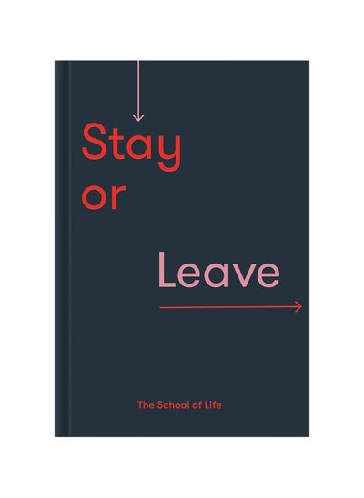 Buy Stay or Leave Hardcover in UAE