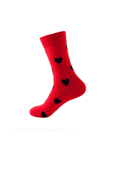 Buy Unisex Absorb Sweat and Deodorize Socks 3 Pairs High Quality Socks One Size Fits All in UAE