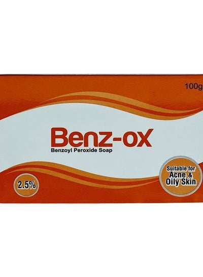 Buy Benz-ox Acne Soap 100 g in UAE