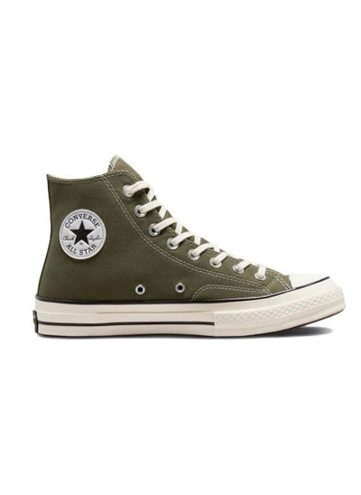 Buy Classic High Top Sneaker Olive Green in Saudi Arabia