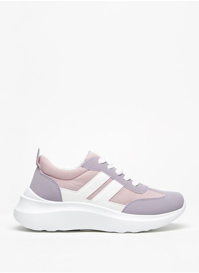 Buy Lace Up Low Top Sneakers in UAE