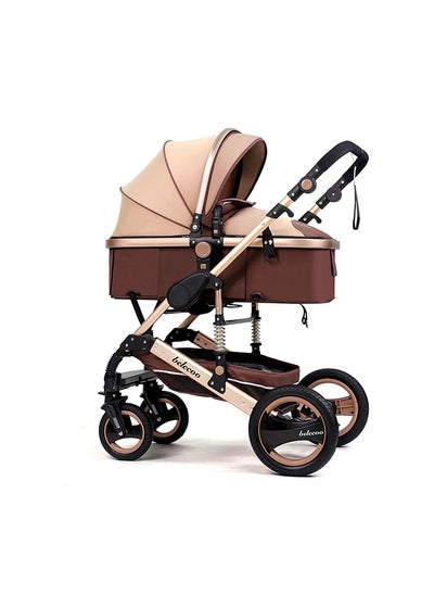 Buy 6 Khaki - 3 In 1 Classic Pram in UAE