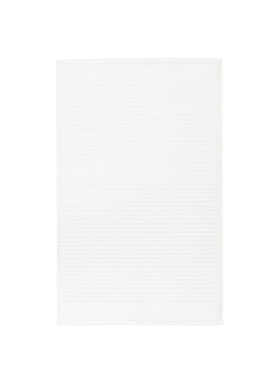 Buy Bath Mat White 50X80 Cm in Saudi Arabia