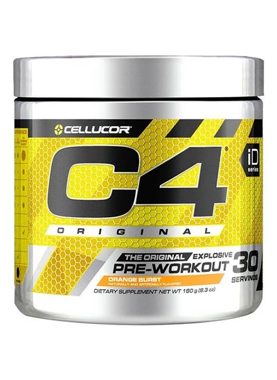 اشتري C4 Original Explosive Pre-Workout - Orange Burst - 30 Servings  180 Gm في الامارات