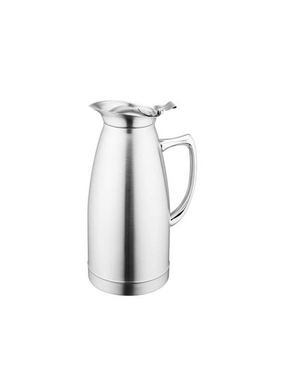 Buy Stainless Steel Vacuum Beverage Pot 1 Litter Silver in UAE