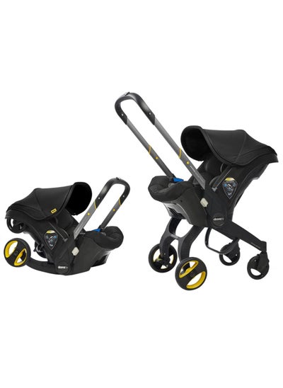 Buy 4-In-1 Foldable Baby Stroller and Car Seat – Black in Saudi Arabia