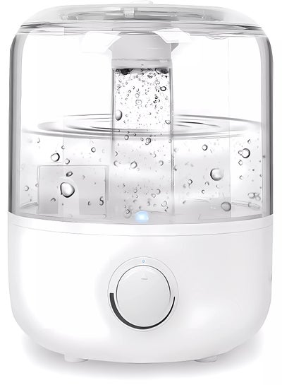 Buy 3L Air Humidifier for Bedroom, Aroma Diffuser, Essential Oil Function, Ultrasonic Cool Mist, Lower Noise, Adjustable 360° Knob, Auto Shut-Off, Humidifiers for Any Rooms in Saudi Arabia