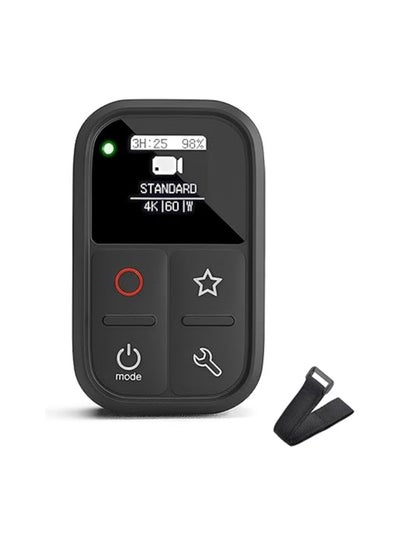 اشتري OLED SCREEN Remote Control for GoPro 12 11 10 9 8 Max 7B 6 5 with Stick Mount and Wrist Waterproof Gopro10 Remote في السعودية