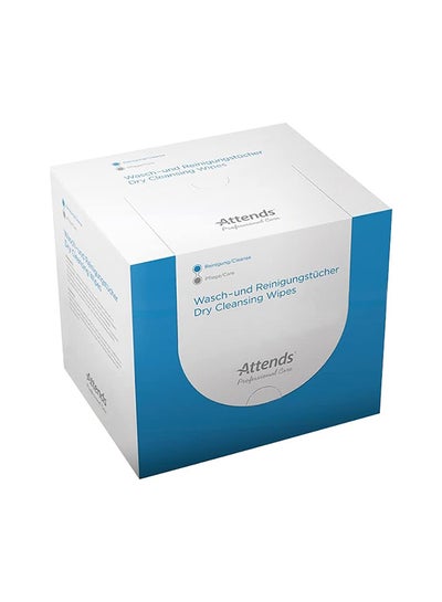 Buy Attends - Professional Care Dry Cleansing Wipes 150'S in UAE