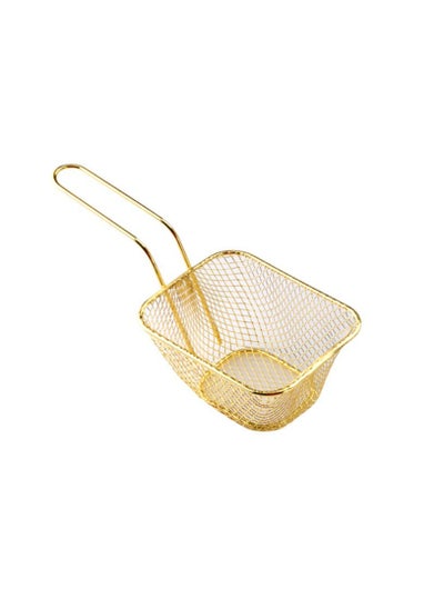 اشتري Creative Fry Basket with Handle Stainless Steel French Fries Basket for Home في السعودية