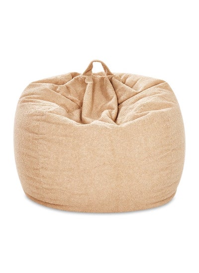 اشتري Snuggle Bean Bag, Latte - 100X120 Cm في الامارات