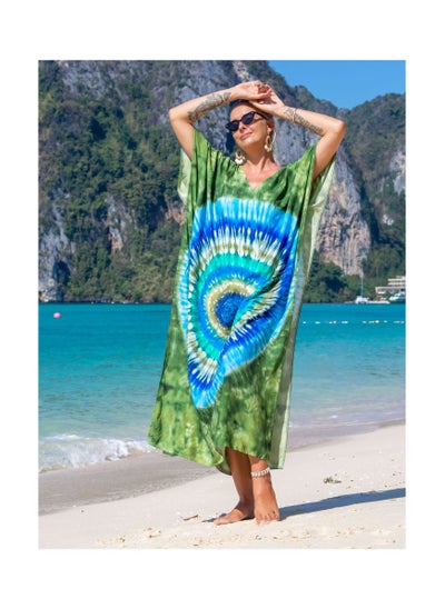 Buy Beach Printed Robe Sunscreen Cover in UAE