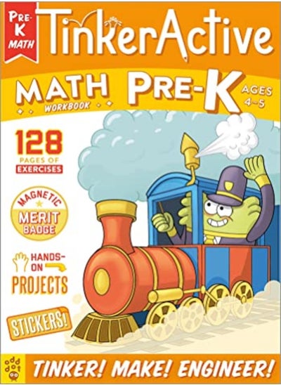 Buy TinkerActive Workbooks: Pre-K Math in UAE