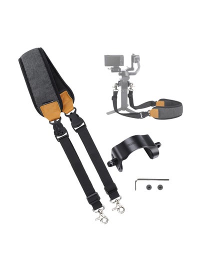 Buy Neck Shoulder Strap for DJI RS 3 Mini Gimbal Lightweight Stabilizer for Canon/Sony/Panasonic/Nikon/Fujifilm Lanyard Accessories Cushion Shoulder Lanyard Dual Hook Adjustable in Saudi Arabia