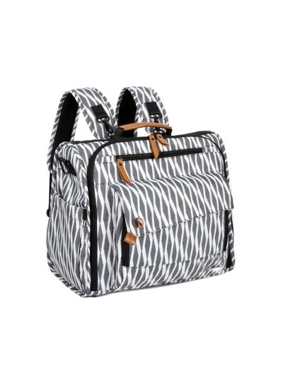 اشتري Large Diaper Bag, Stroller Support, Convertible Tote Bag Multifunctional and Large Capacity في الامارات