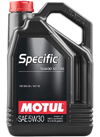 Buy Car Engine Oil SPECIFIC 504 00 507 00 5W30 5L in Egypt