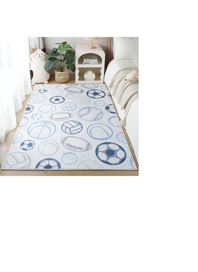 Buy Arcade Ben Sport Club Printed Flannel Rug 160 x 110 cm in UAE