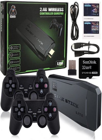 اشتري Wireless Hdmi Video Game Console 32g 3000plus Games Wireless Handheld Player Hd 4k في الامارات