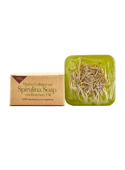 Buy Collagen & Spirulina soap with Rosemary  NPC 140gm in Egypt