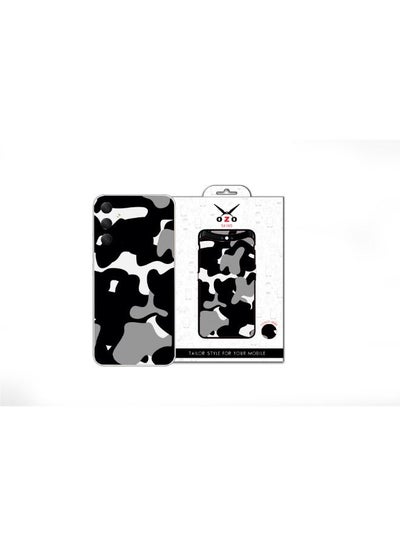 Buy Ozo skins Camouflage Grey Black (SE213CGB) For  Samsung Galaxy A34 in Egypt