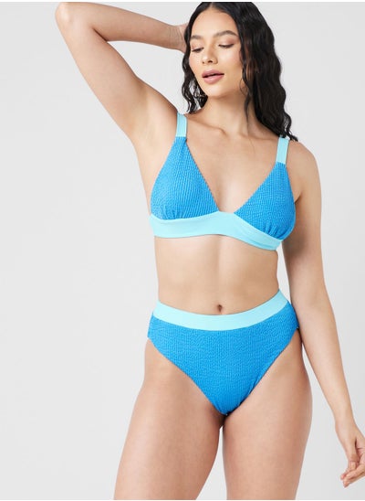 Buy Colorblock Detail Bikini Set in UAE