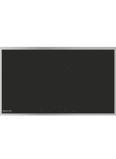 اشتري Built-in Electric Surface - 5 Ceramic Burners - Touch - Made in Italy - Black - KP905/VTC في السعودية