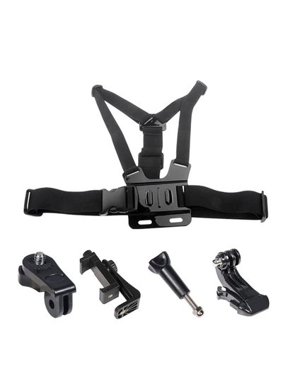 Buy Chest Harness Mount Adjustable Chest Strap Belt with J Hook Compatible for Mobile Phone and Gopro Hero 8 7 6 AKASO Apeman DBPOWER Campark VanTop Dragon Touch Action Cameras Accessories in Saudi Arabia