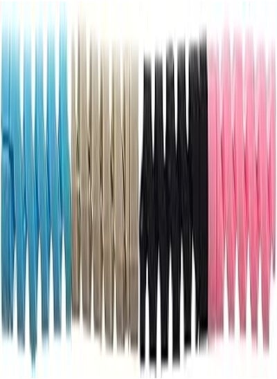 Buy Silicon Twist Cable Protector Set Of 4 For Cables And Chargers - Multi Color in Egypt