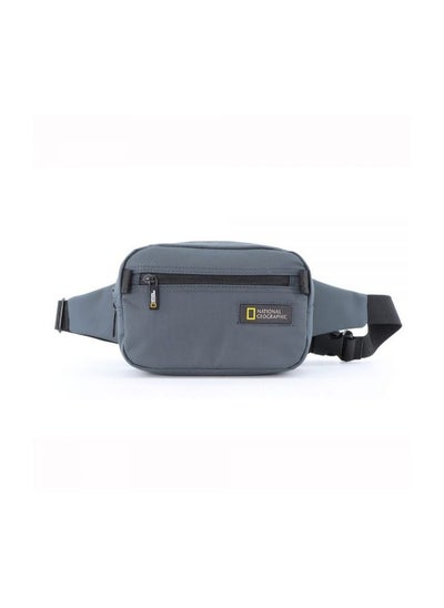 اشتري National Geographic Mutation Waist Bag Grey, Hip Bag With Adjustable Strap, RFID Pocket, Suitable For Travel, Outdoors, Gym, Hiking For Men And Women في الامارات