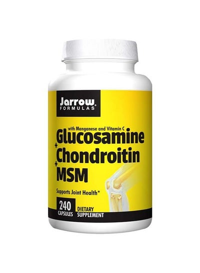 Buy Glucosamine + Chondroitin + MSM Capsules 240'S in UAE