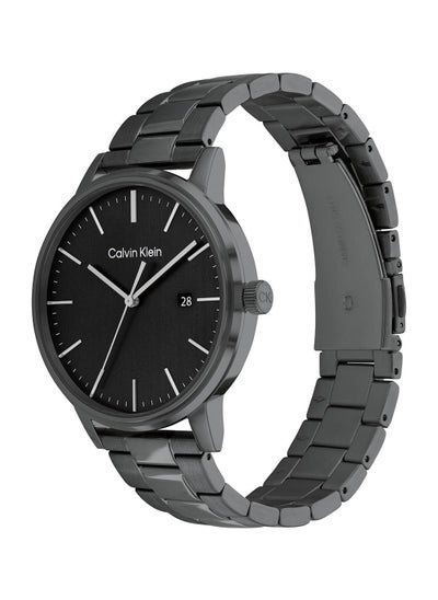 Buy Analog Round Waterproof  Wrist Watch With Stainless Steel 25200057 in UAE