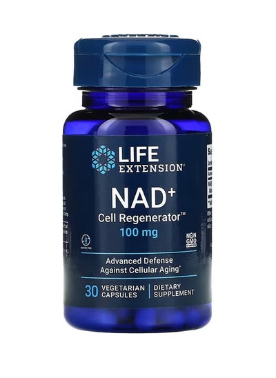 اشتري NAD + Cell Regenerator  100 ملجم  30 كبسولة نباتية في الامارات