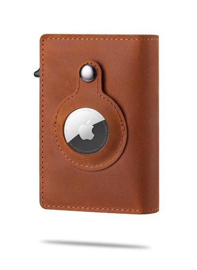 Buy Oryx Genuine Leather Airtag Wallet in UAE