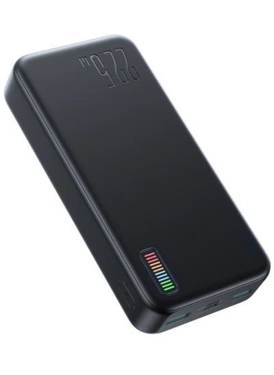 Buy Power Bank JR-QP195 20000mAh 22.5W - fast charging power bank - Black in Egypt