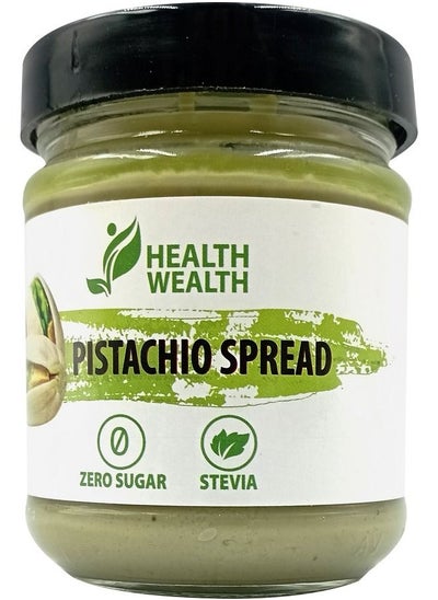 Buy HEALTH WEALTH SUGAR FREE SPREAD PISTACHIO BUTTER 200G in UAE