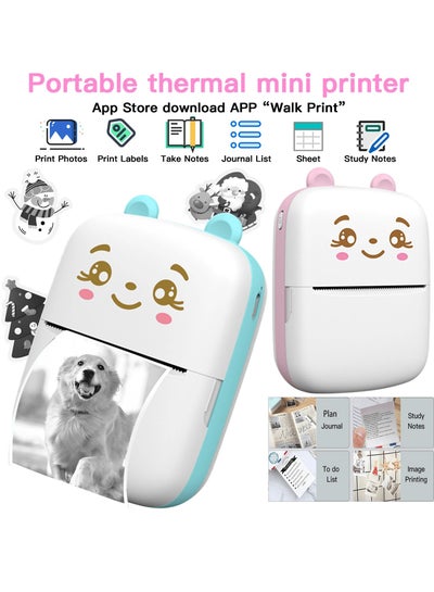 Mini Photo Printer, Portable Thermal Printer For Android Or IOS