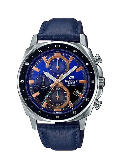 اشتري Leather Chronograph Watch EFV-600L-2AVUDF في مصر