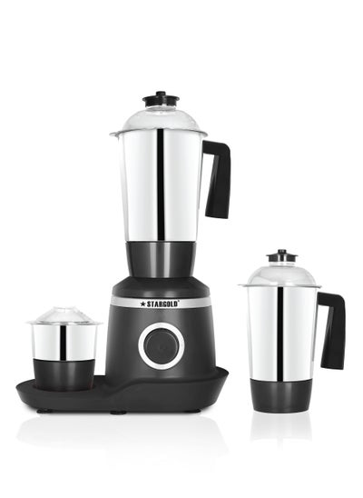 اشتري 3 in 1 mixer grinder with stainless steel 800W powerful motor في الامارات