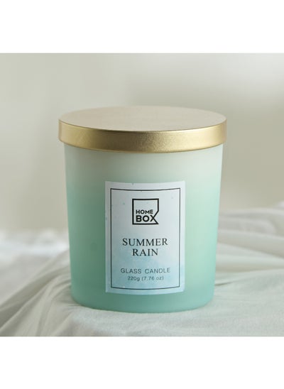 Buy Garden Summer Rain Jar Candle with Lid 220 g in Saudi Arabia