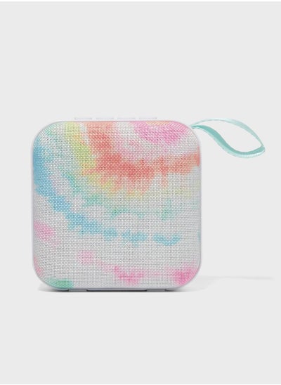 Buy Portable Travel Speaker Tie Dye Tie Dye in UAE