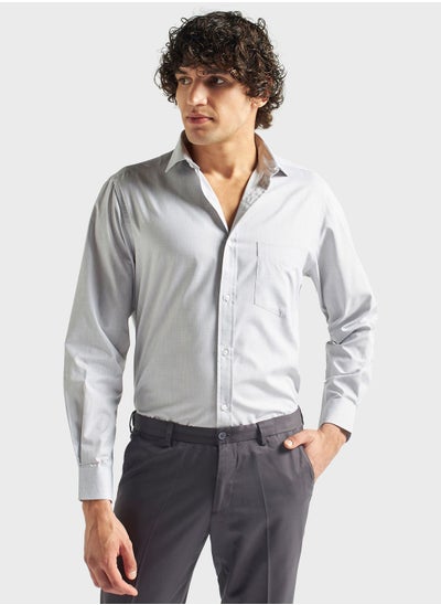 Buy Solid Shirt With Pocket in UAE