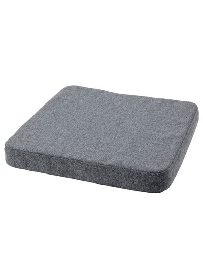 Buy Chair cushion, grey, 39/35x37x5 cm in Saudi Arabia