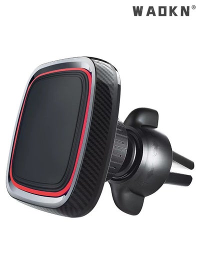 اشتري Air Vent Phone Holder, 360 Degree Rotation Air Vent Magnetic Cell Phone Car Cradle Mount Holder with Strong Grip and Anti-Slip Surface for iPhone 15pro, Samsung S24 Ultra, OnePlus 11, Huawei, Xiaomi في الامارات