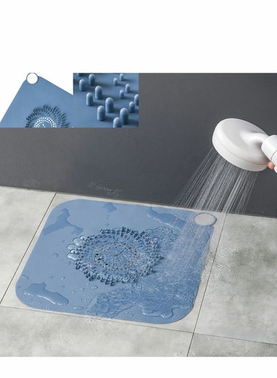 Buy Hair Catcher 2pcs Silicone Shower Drain Catcher, Stopper, Strainer, Covers, Bathroom Protector for Bathtub and Kitchen in UAE