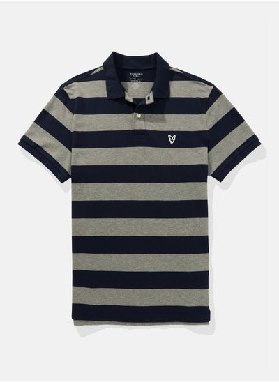 Buy AE Striped Polo Shirt in UAE